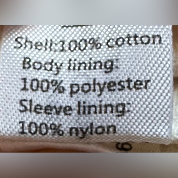 Marine Layer Ash Cropped Denim Jacket in Natural Size large - Picture 7 of 8